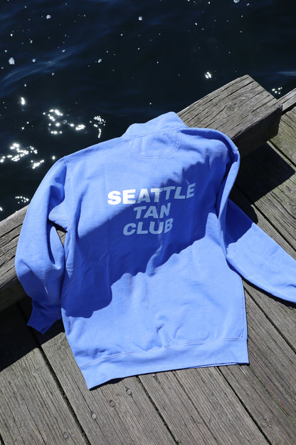 Seattle Tan Club (Half Zip)