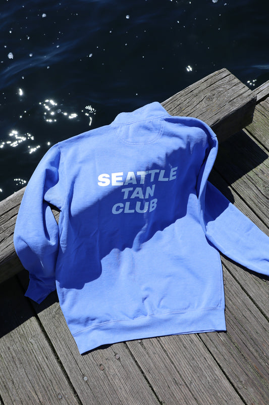 Seattle Tan Club (Half Zip)