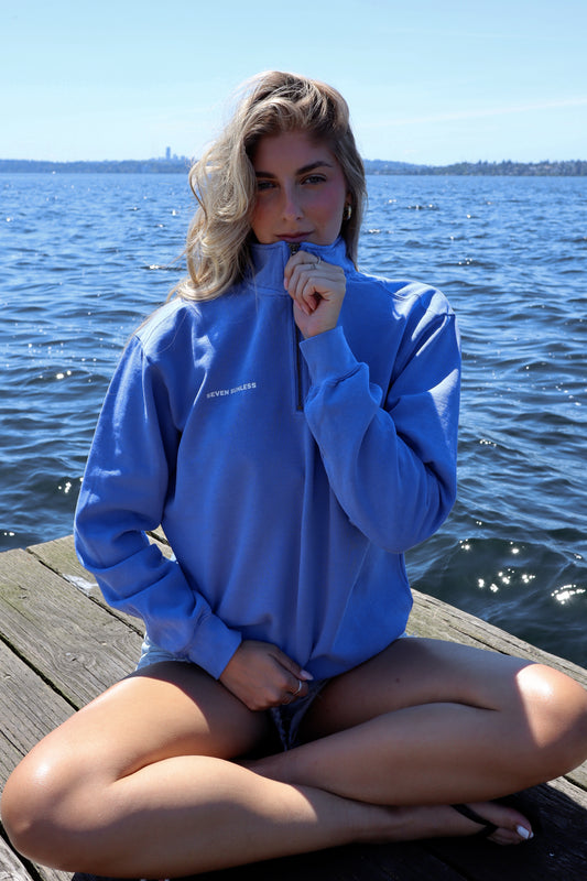 Seattle Tan Club (Half Zip)